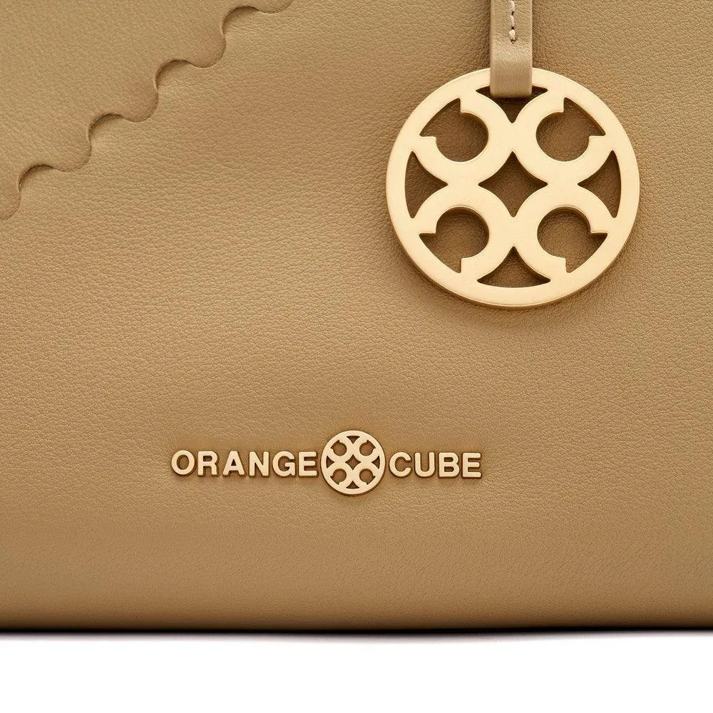 Fortune Cookie Mini Tote - Brown