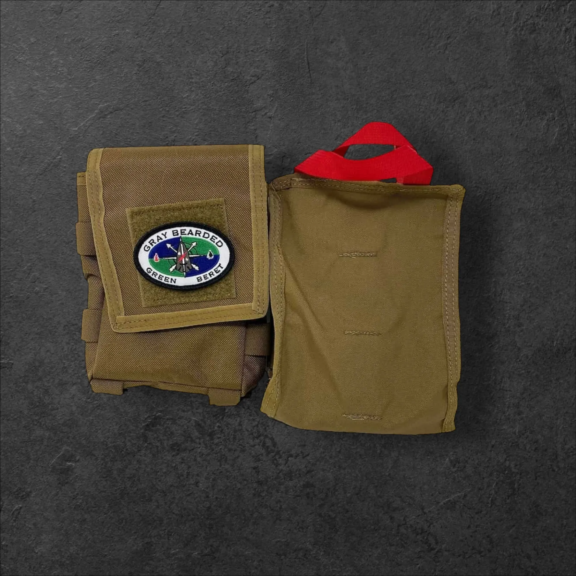 GB2 Custom IFAK Pouch – Rapid-Access Individual First Aid Kit Pouch for MOLLE and Belts