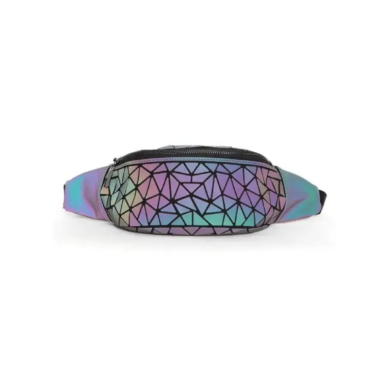 Geometric Luminous Fashion Waist Bag