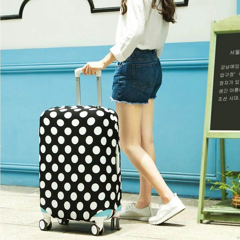 Giraffe in Glasses | Standard Design | Luggage Suitcase Protective Cover