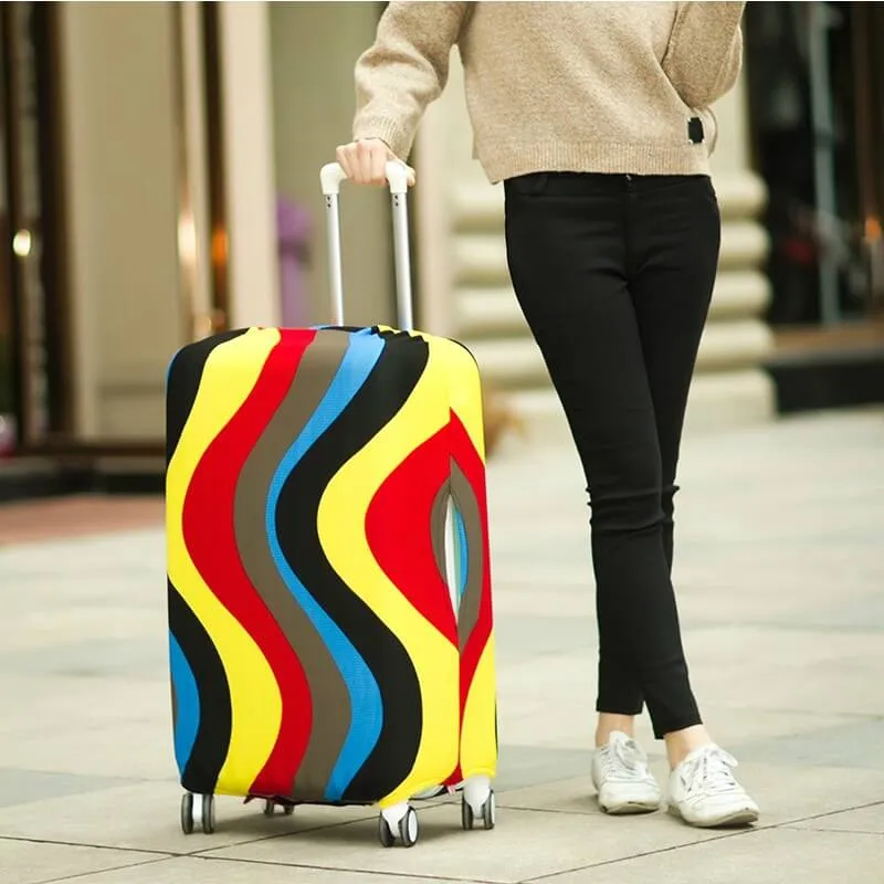 Giraffe in Glasses | Standard Design | Luggage Suitcase Protective Cover