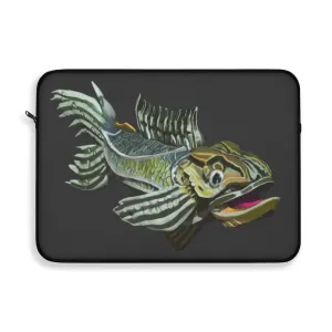 Green Fish Laptop Sleeve