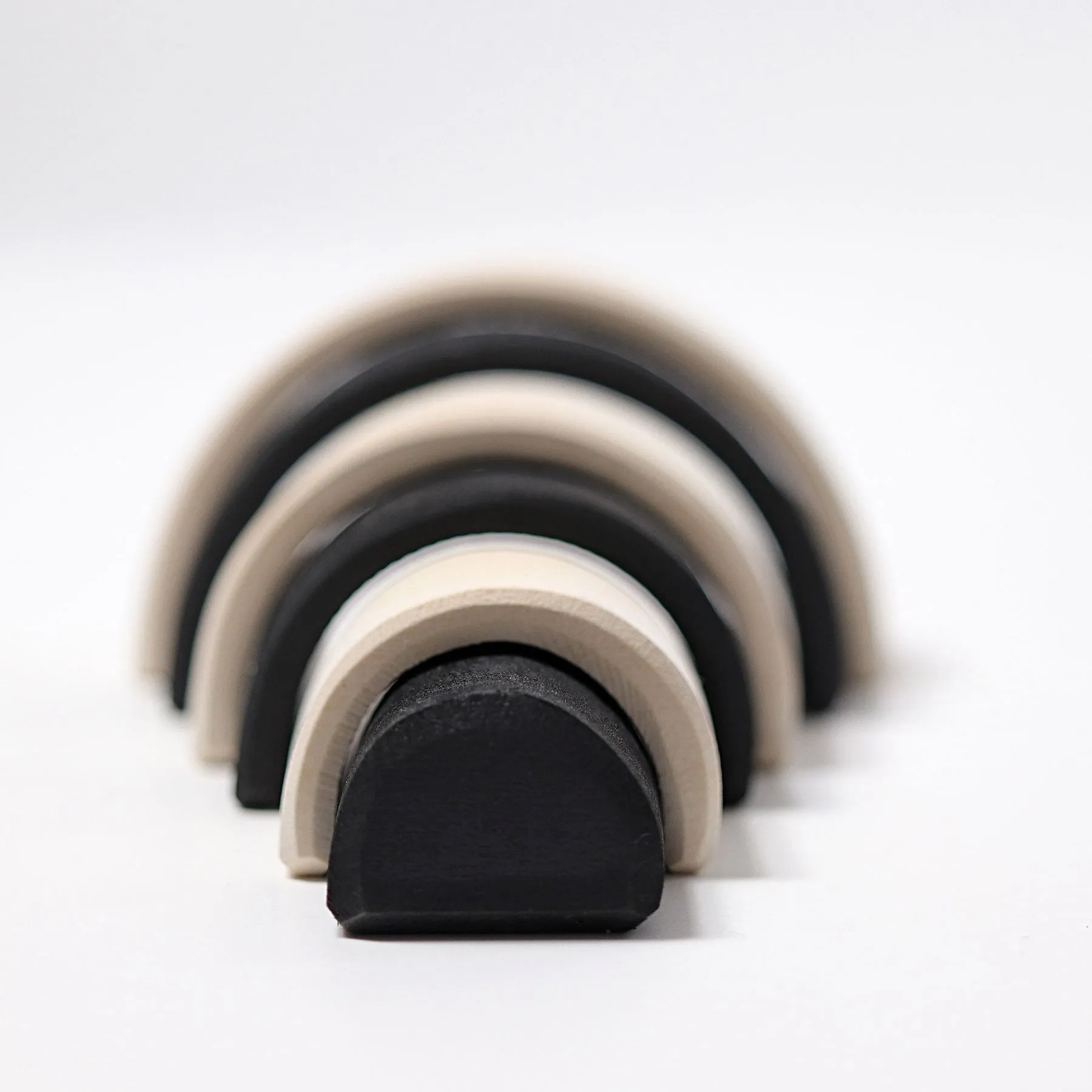 Grimm's Wooden Monochrome Rainbow Tunnel, Small