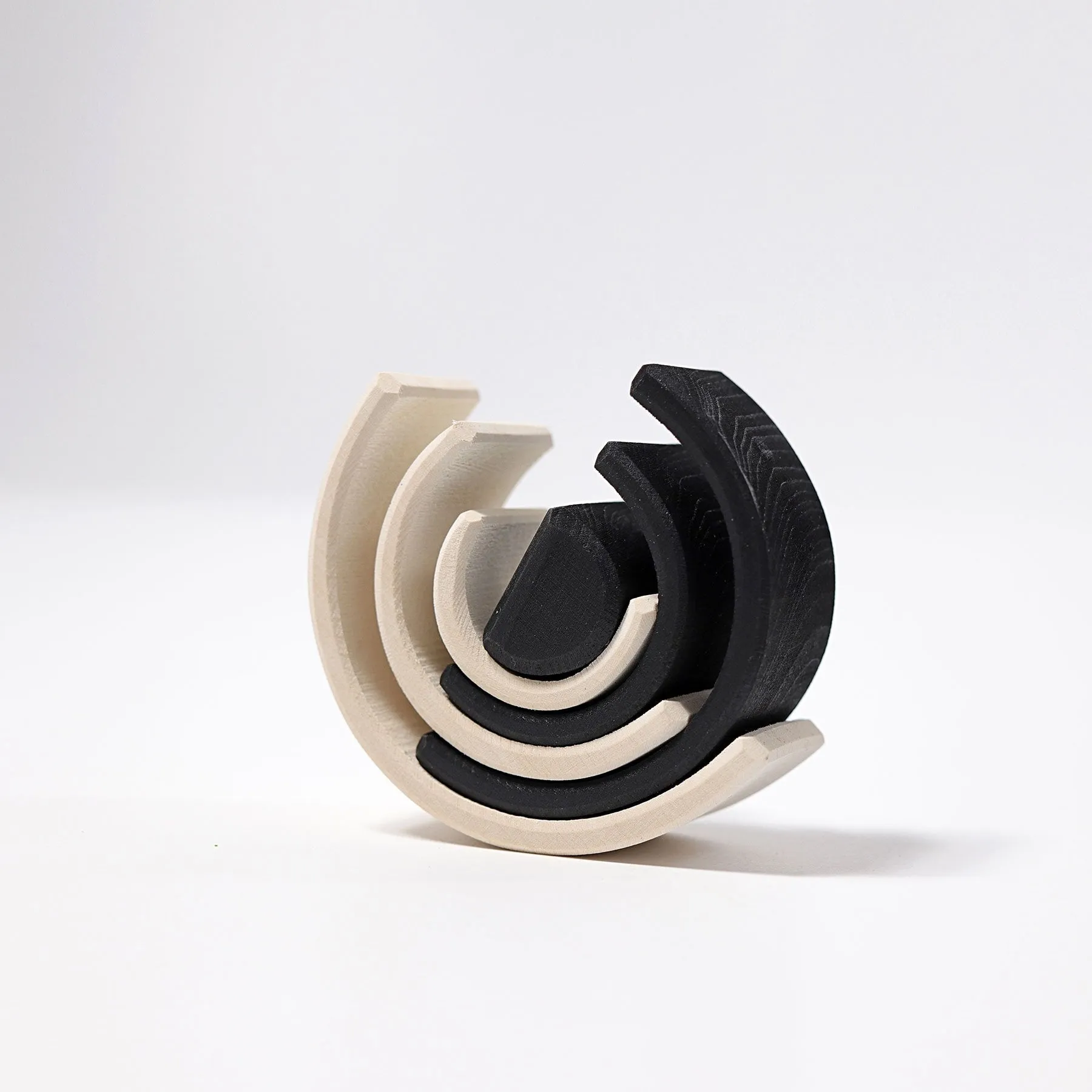 Grimm's Wooden Monochrome Rainbow Tunnel, Small