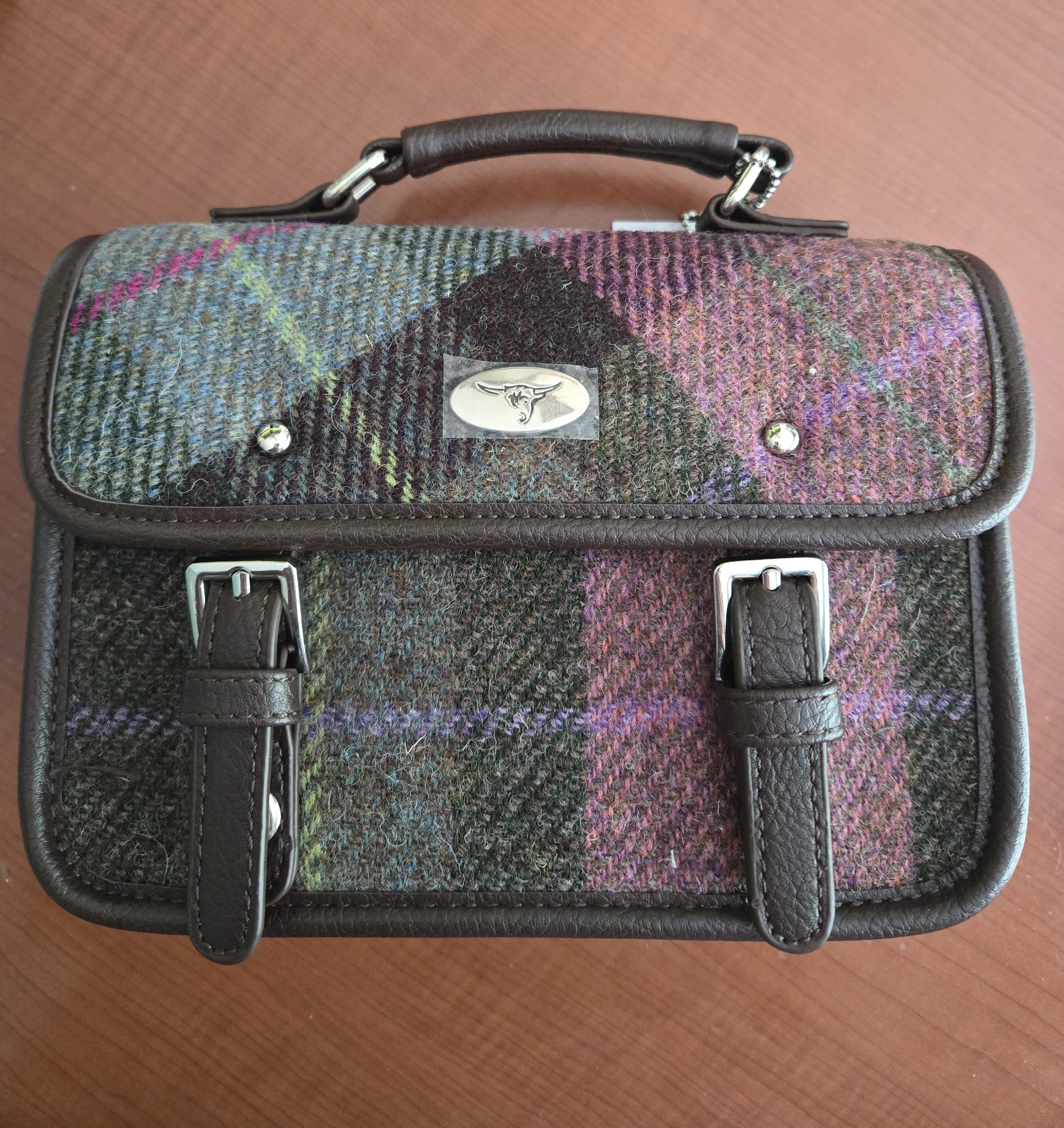 Harris Tweed 'Bervie' Mini Satchel Bag