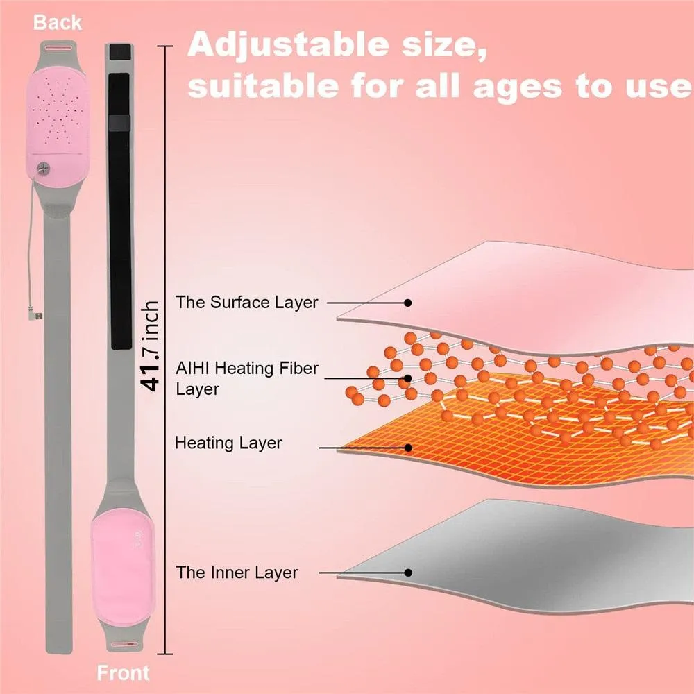 Heating Pads for Cramps - Portable Heat - Menstrual Relief Pad (Include Power Bank)