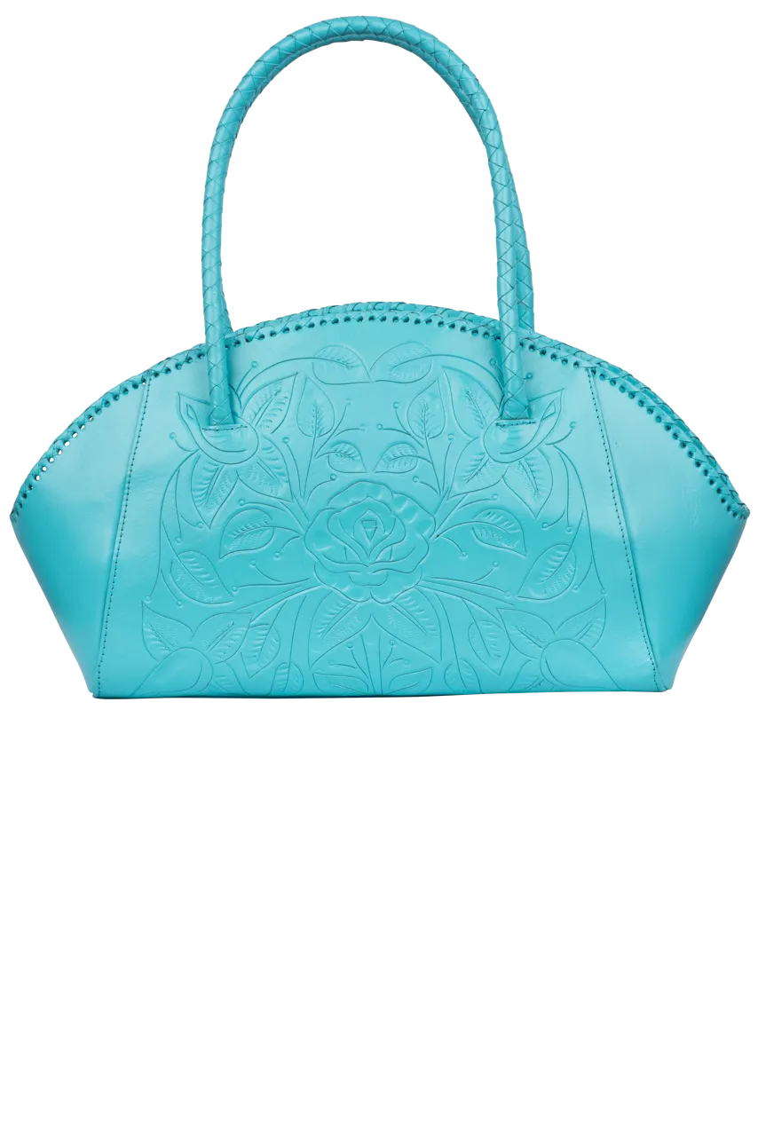 Hide and Chic Paloma Tooled Handbag