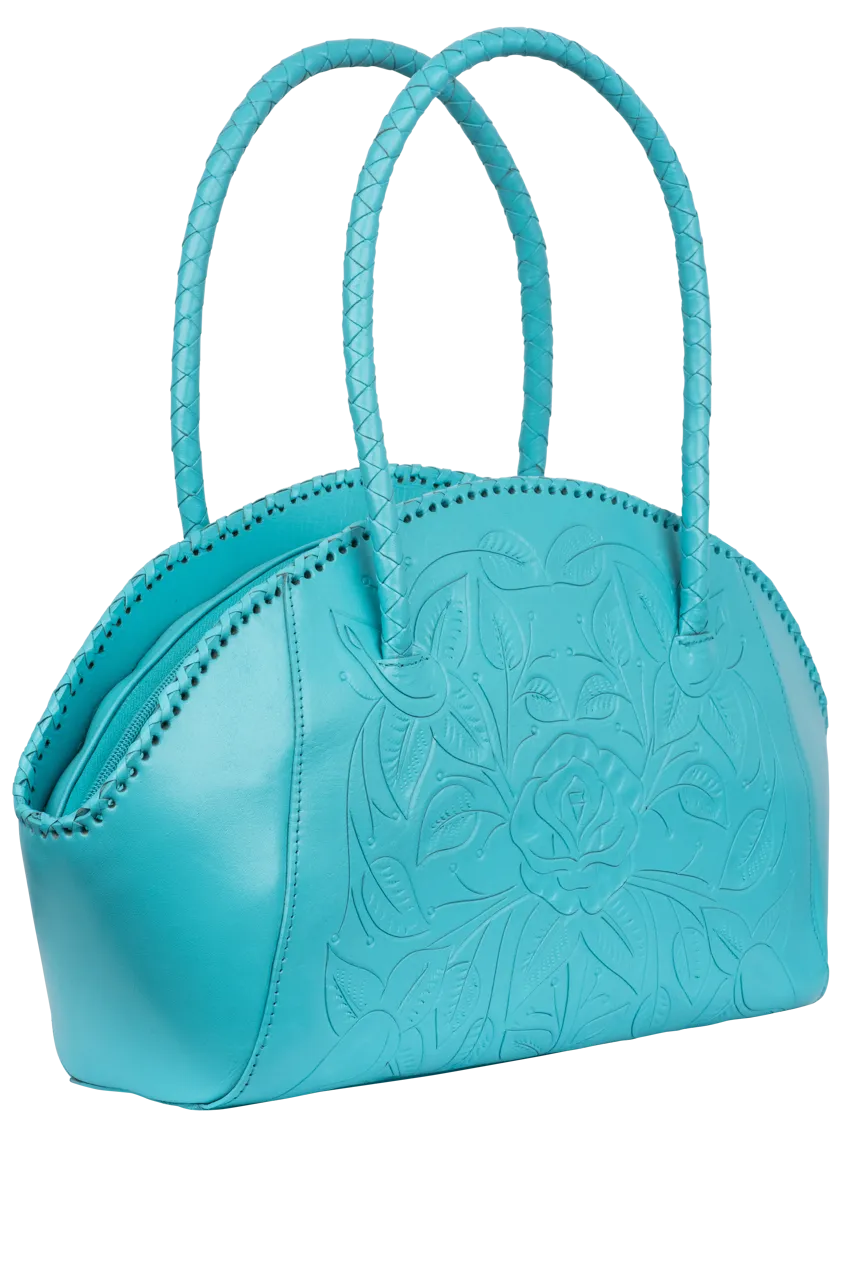 Hide and Chic Paloma Tooled Handbag