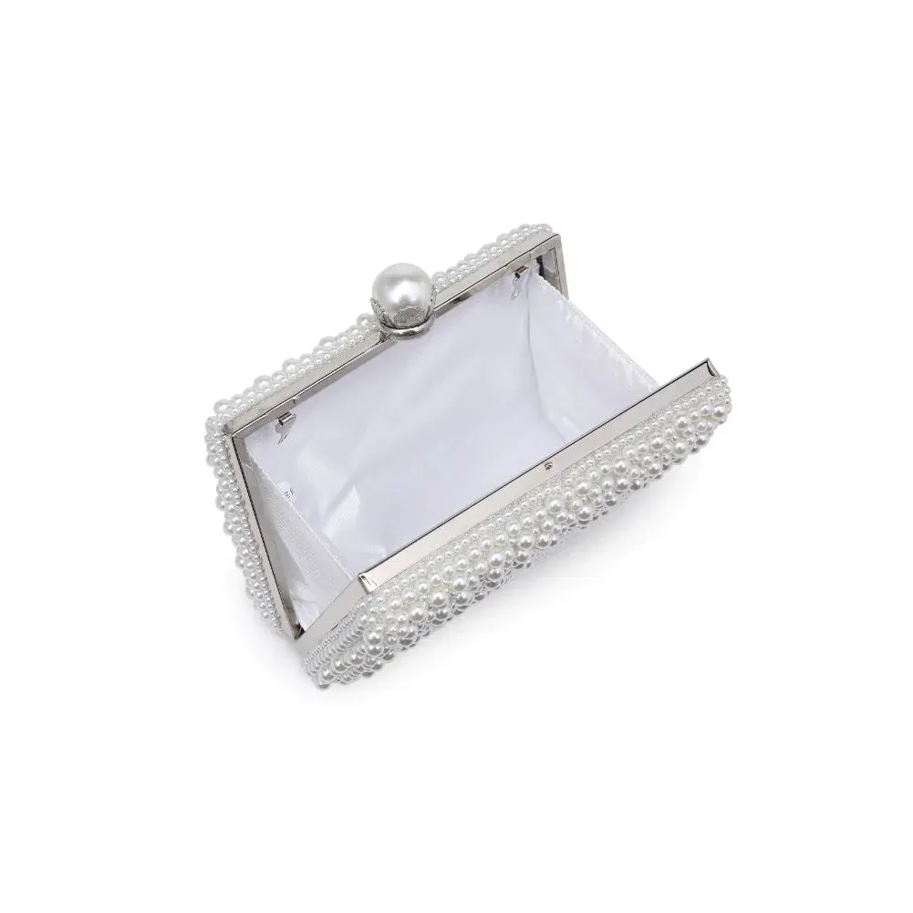 Idina Evening Bag | Ivory