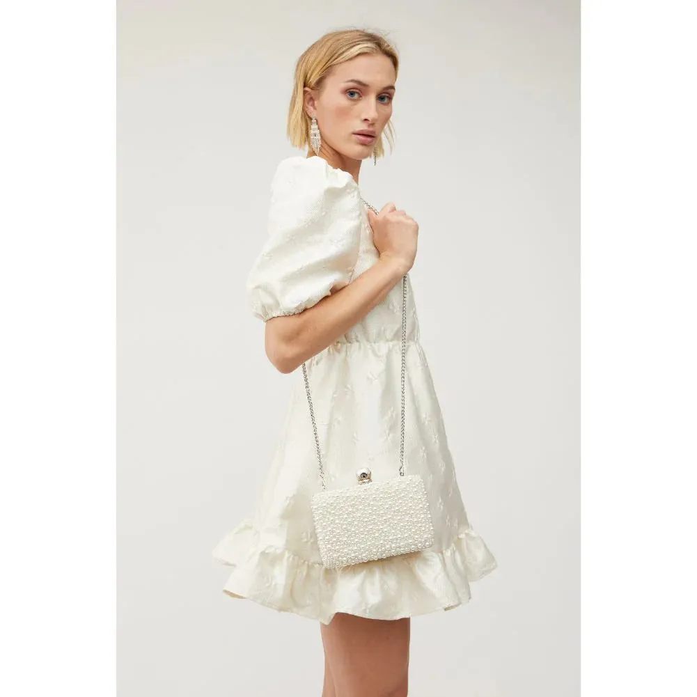 Idina Evening Bag | Ivory