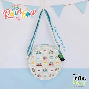 Inflatable Chic Bag - Rainbow