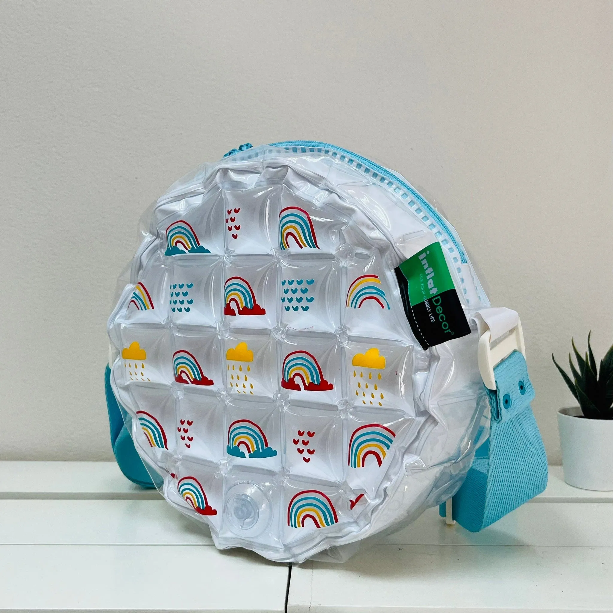 Inflatable Chic Bag - Rainbow