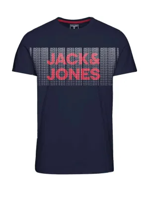 Jack & Jones JCOATHELSTAN Boys Tee -NAVY BLAZER