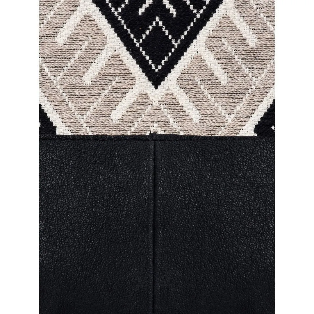 Jacquard Fabric Tote Bag - PRU1363
