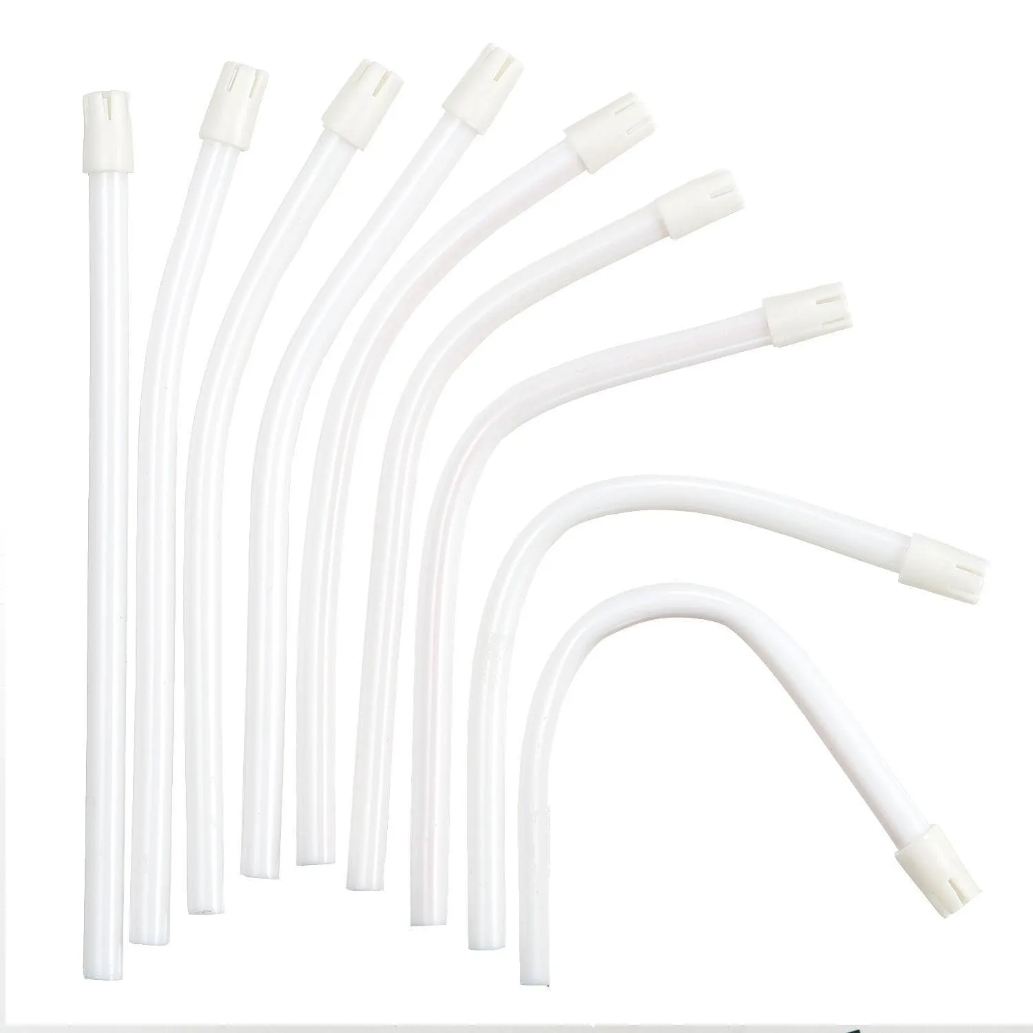 JMU Dental Disposable Saliva Ejector White Tips 100/Bag