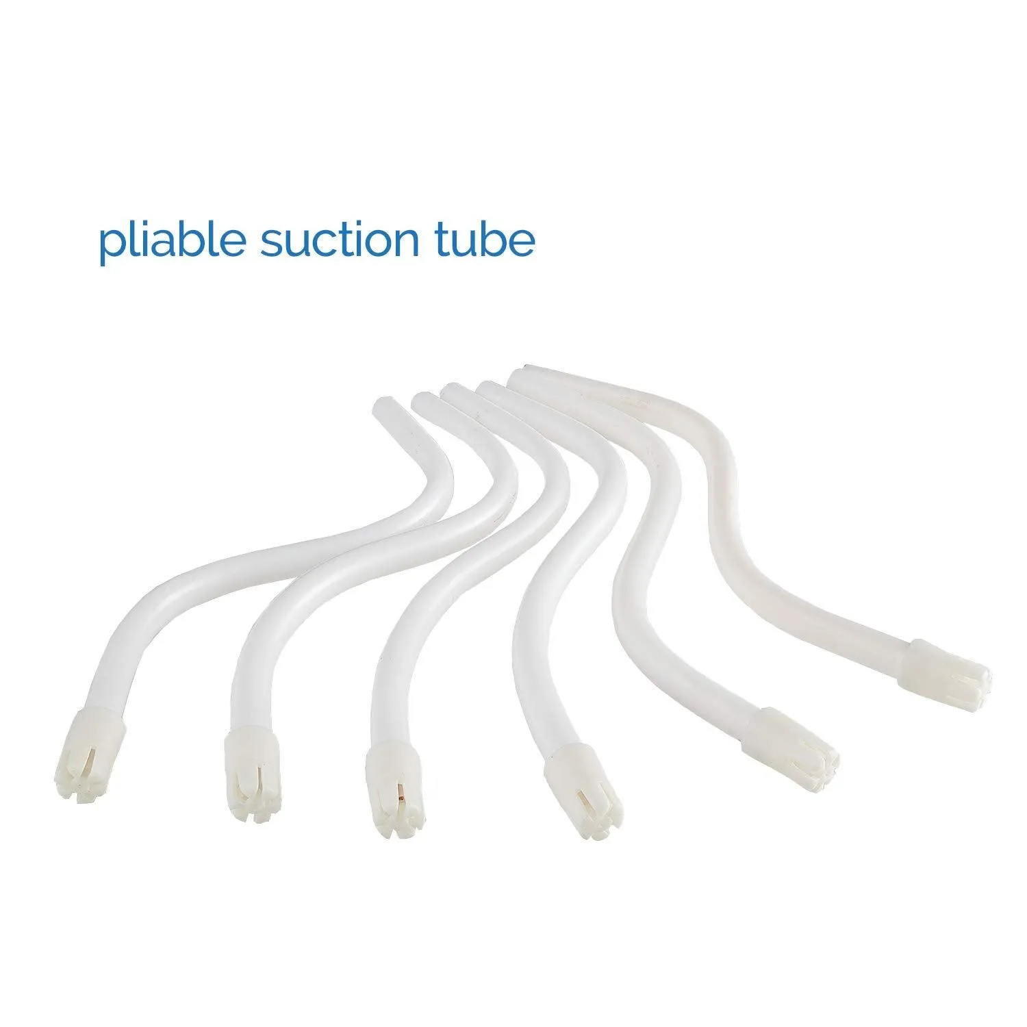 JMU Dental Disposable Saliva Ejector White Tips 100/Bag