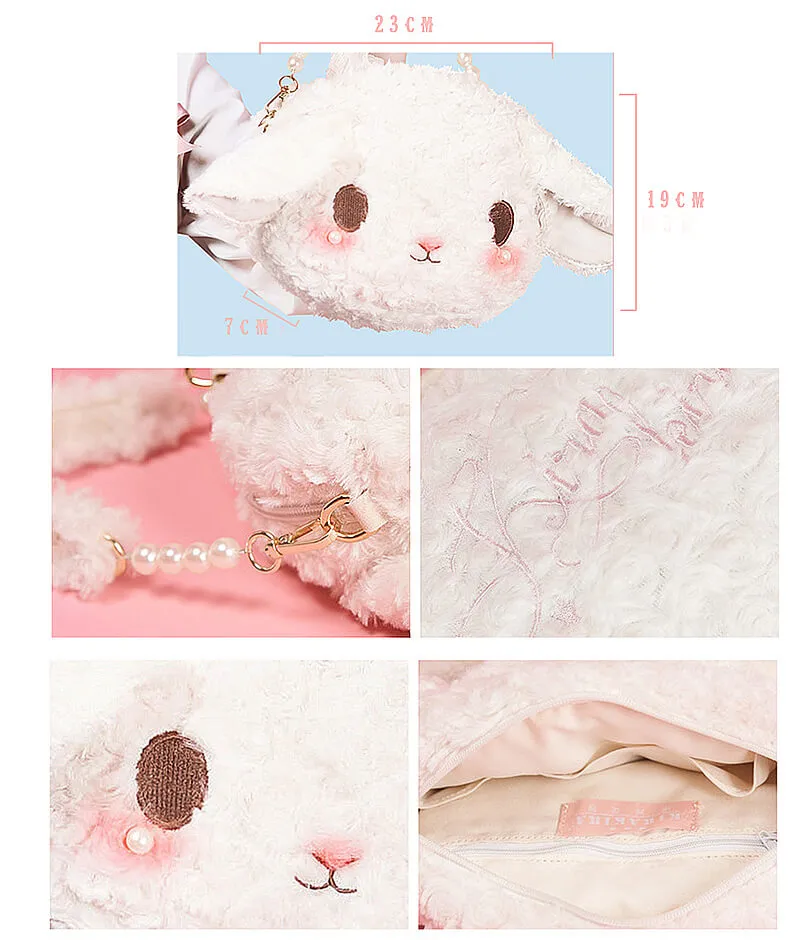 Kawaii Little Lamb Plush Bag