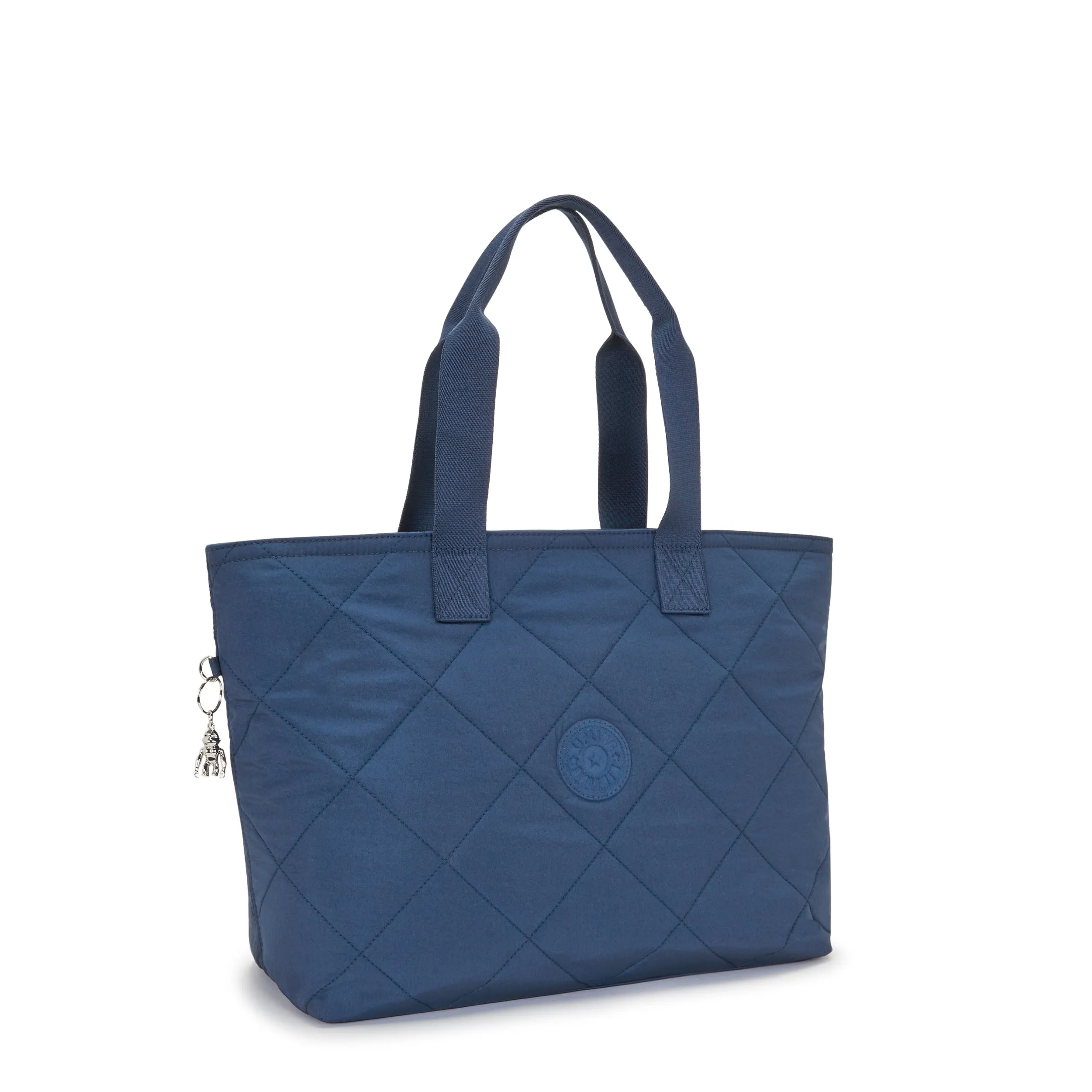Kipling Colissa Up Airy Blue Quilt Large Tote I3866-93U