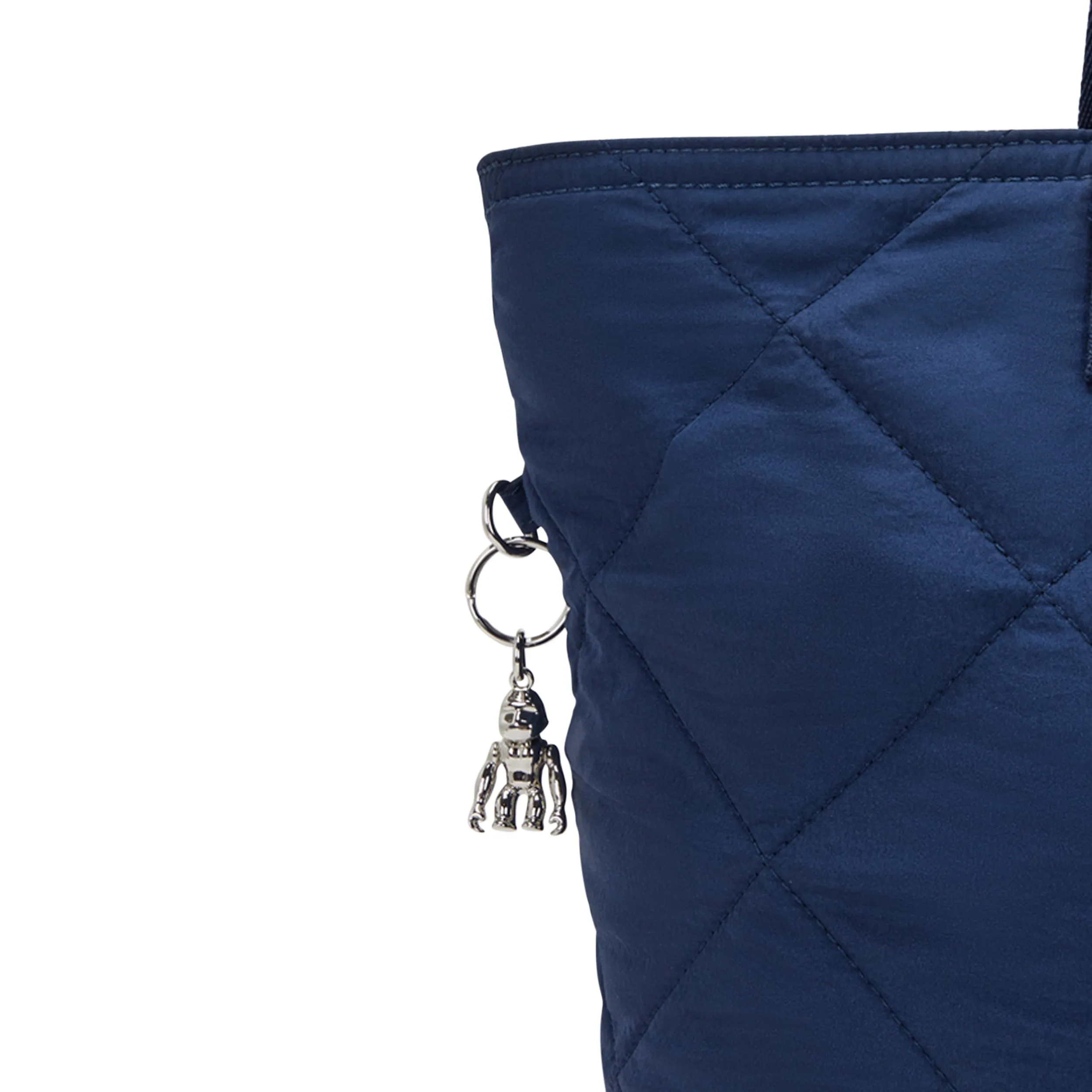 Kipling Colissa Up Airy Blue Quilt Large Tote I3866-93U