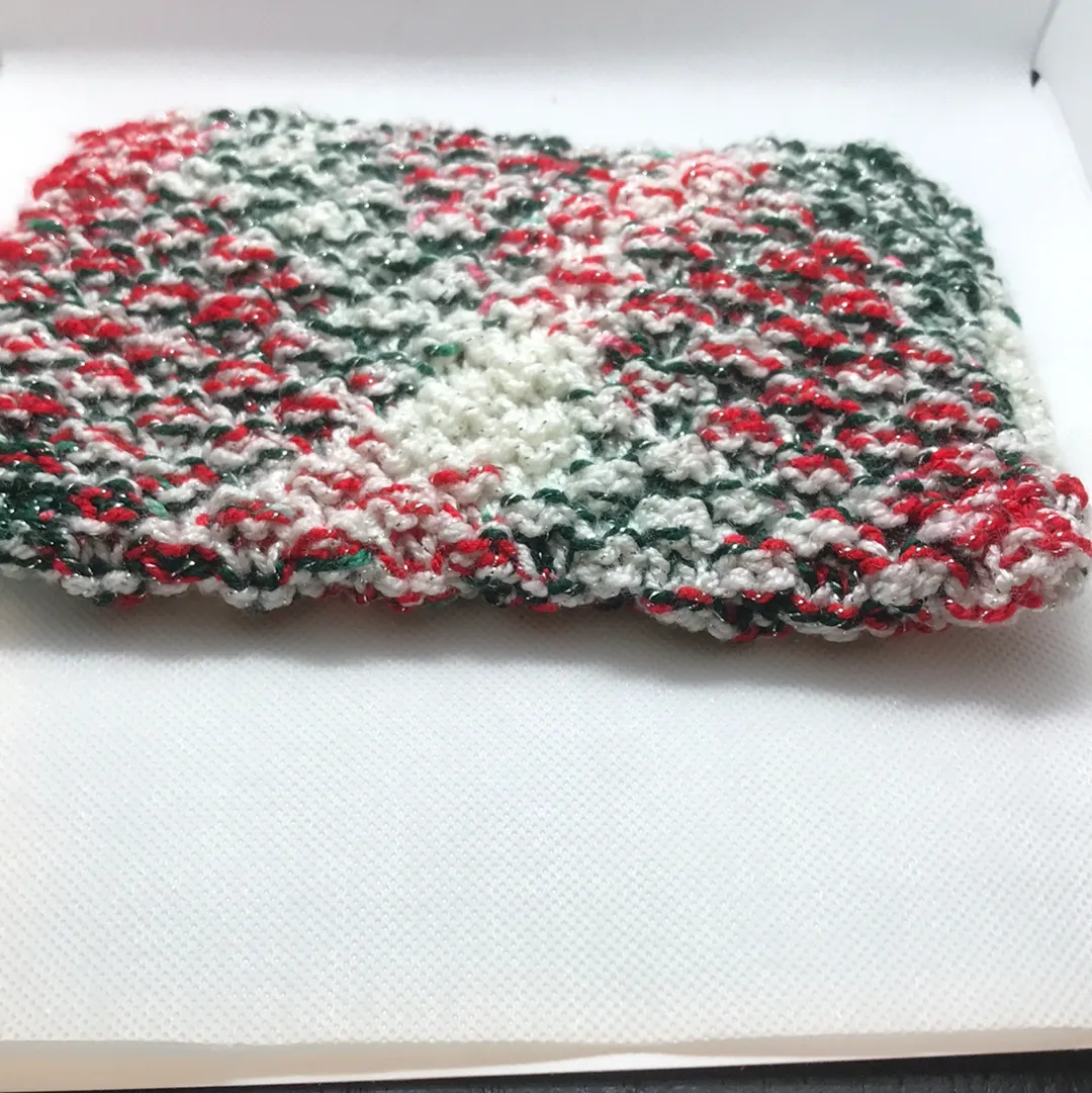 Knit - Evening Bag/Makeup Bag or Travel Jewelry Bag