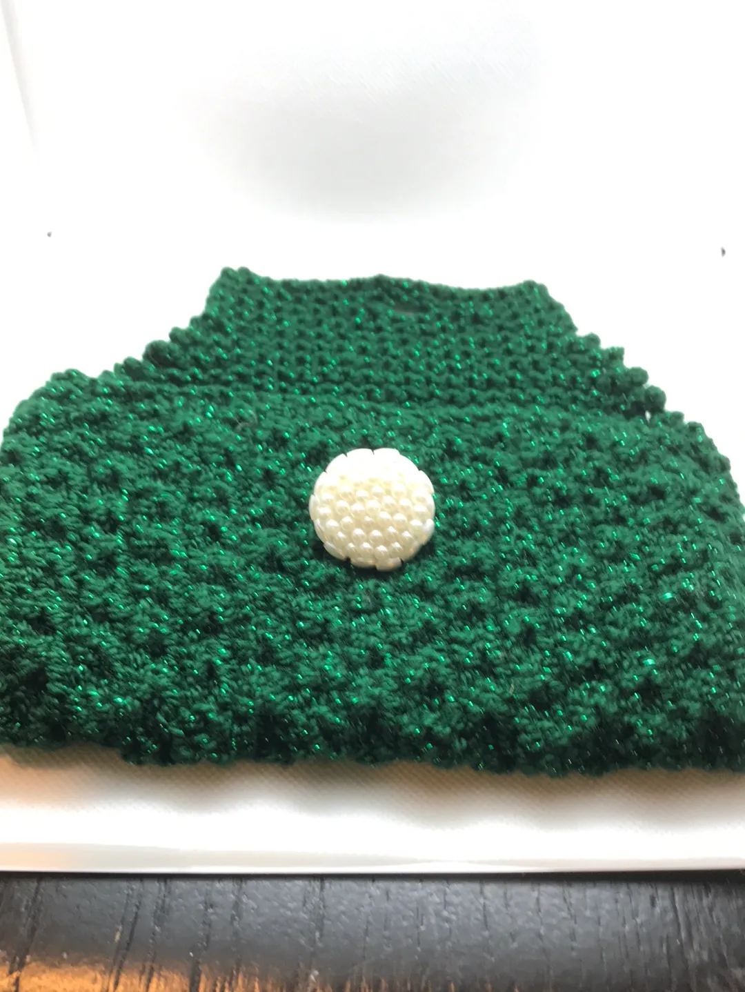 Knit - Evening Bag/Makeup Bag or Travel Jewelry Bag