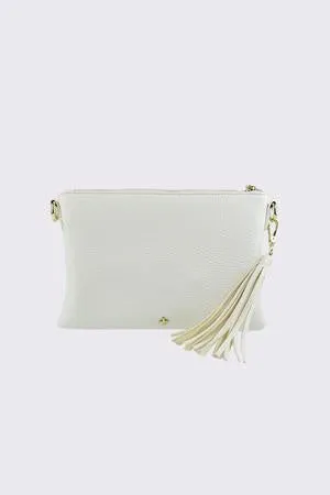 KOURTNEY white clutch