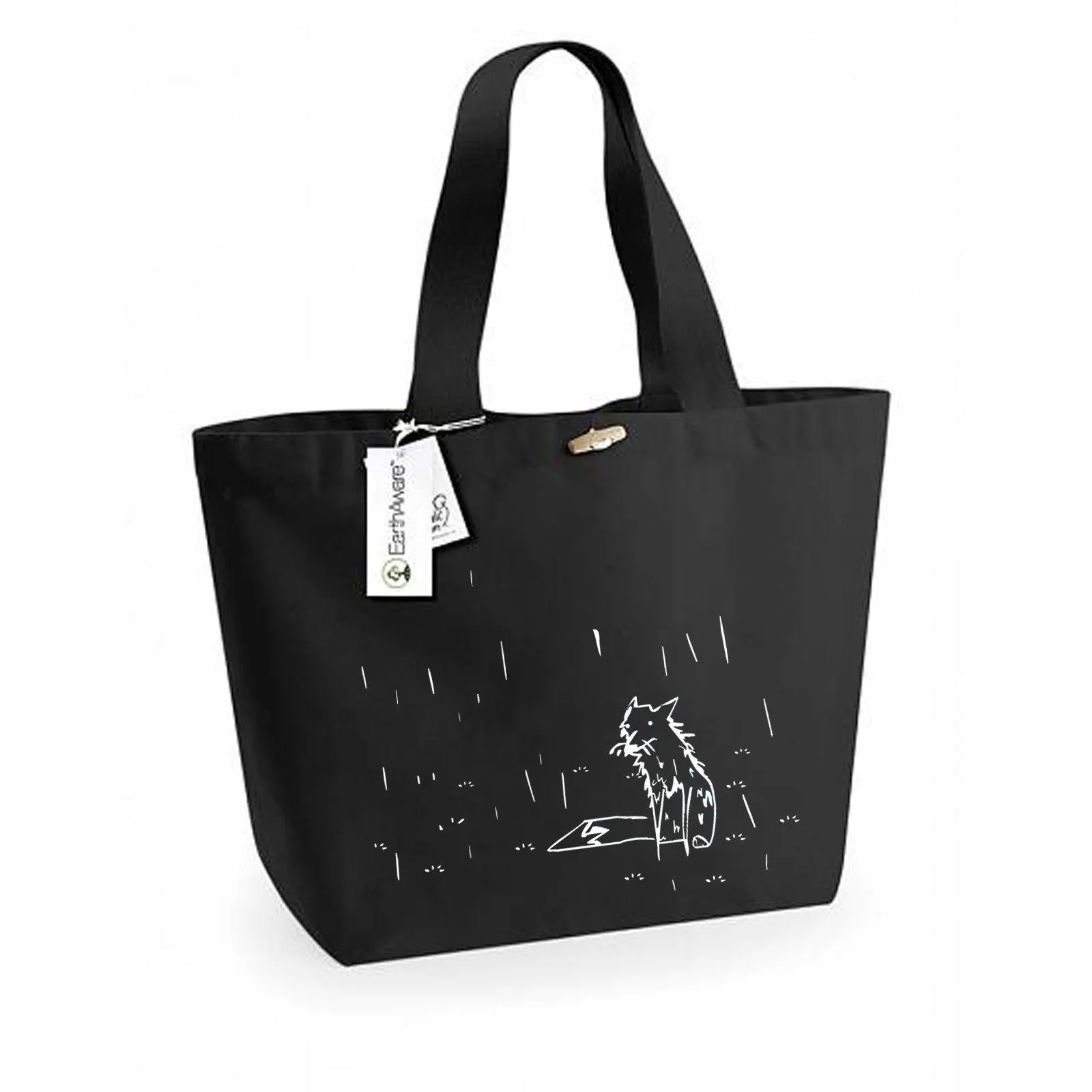 Large handbag, black