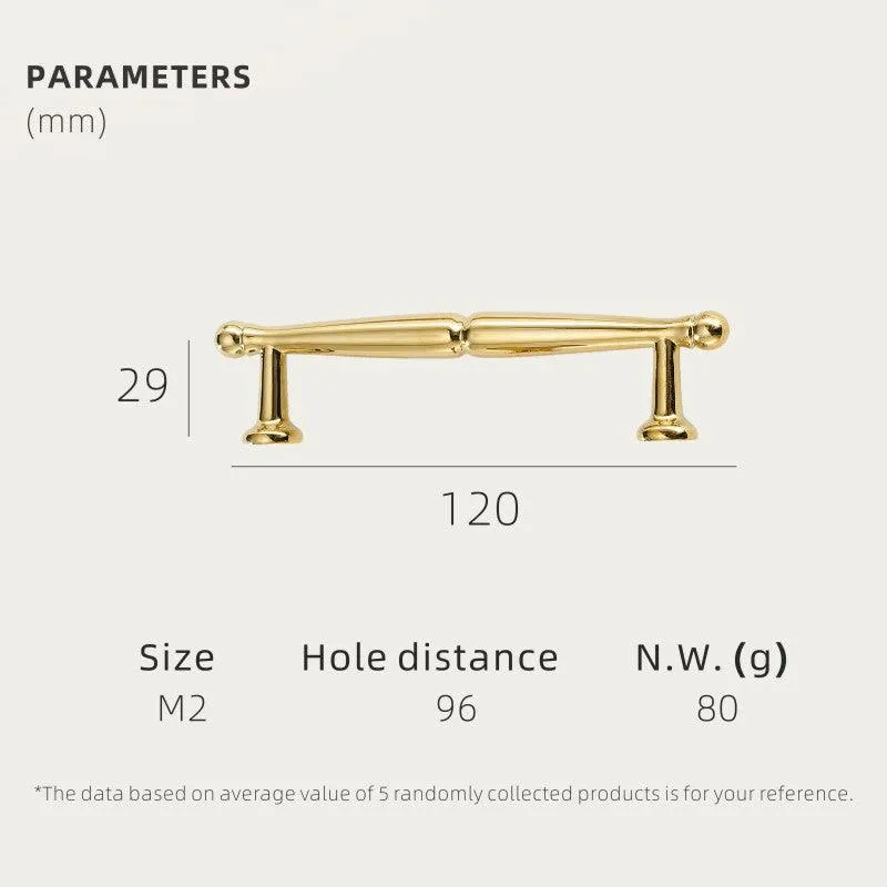 LEON / Solid Brass Handles