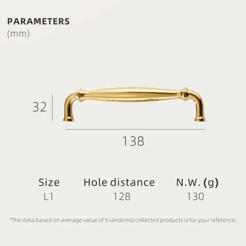 LEON / Solid Brass Handles