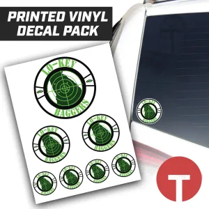 Lo-Key Baggers - Logo Vinyl Decal Pack