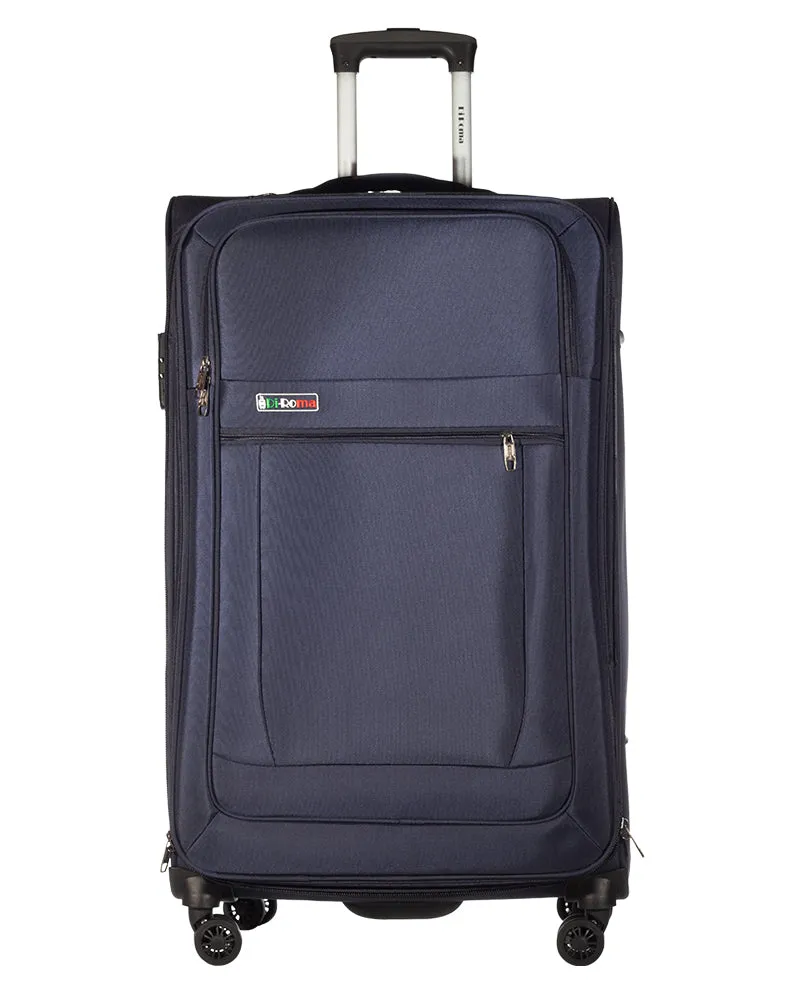 Luca Collection Blue luggage(20/26/30") Suitcase