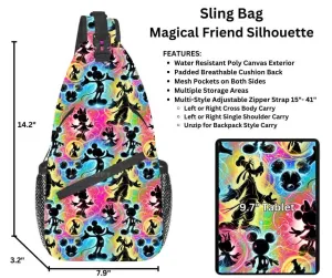 Magical Friend Silhouette Sling Bag