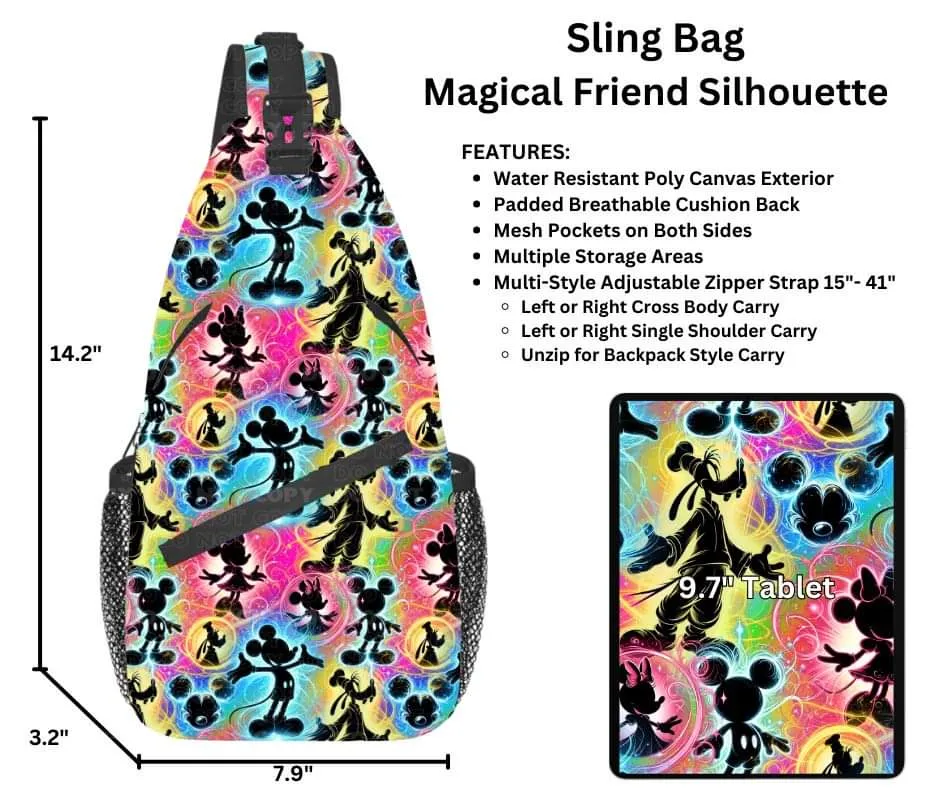 Magical Friend Silhouette Sling Bag