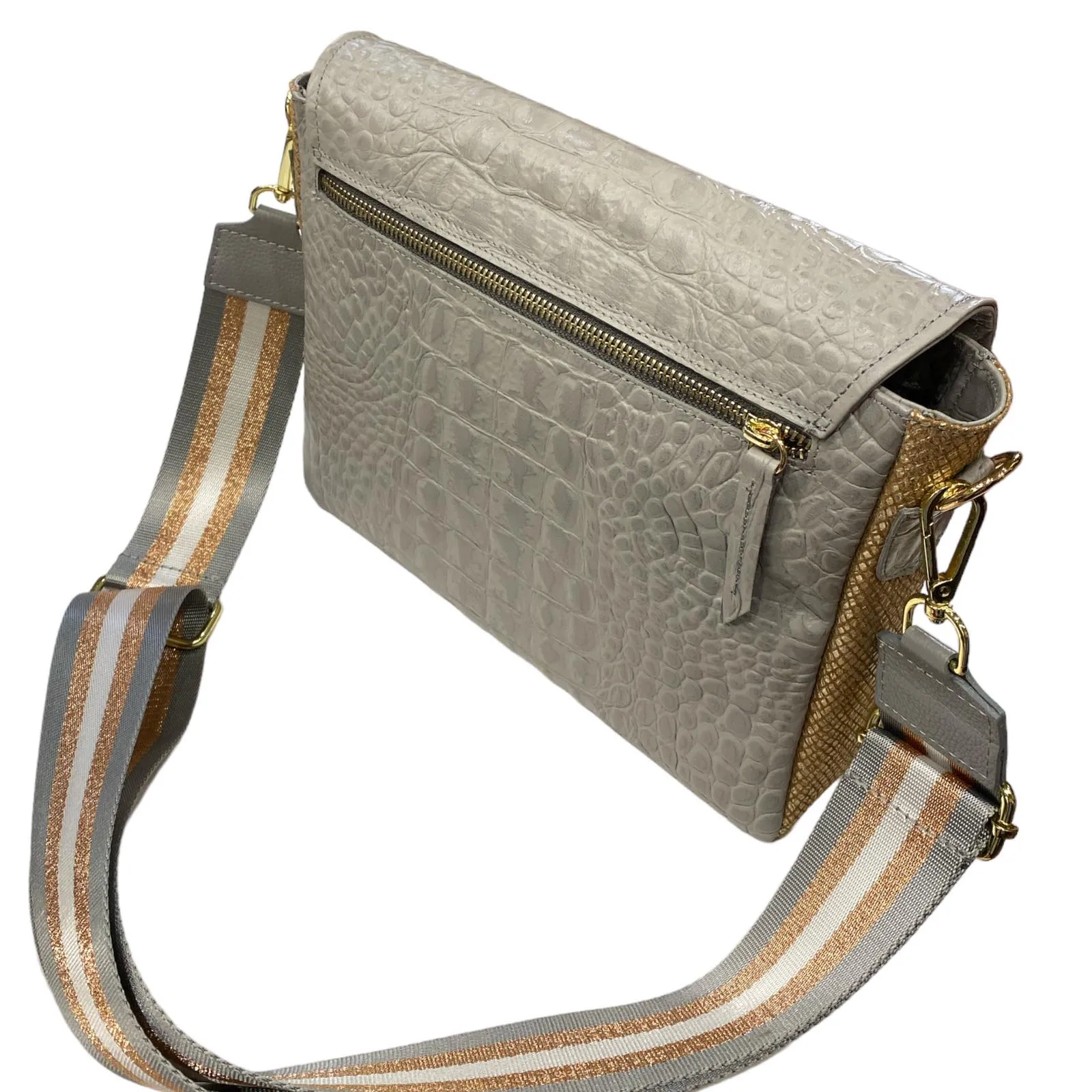 MANDY GREY LIMITED EDITION LEATHER BAG