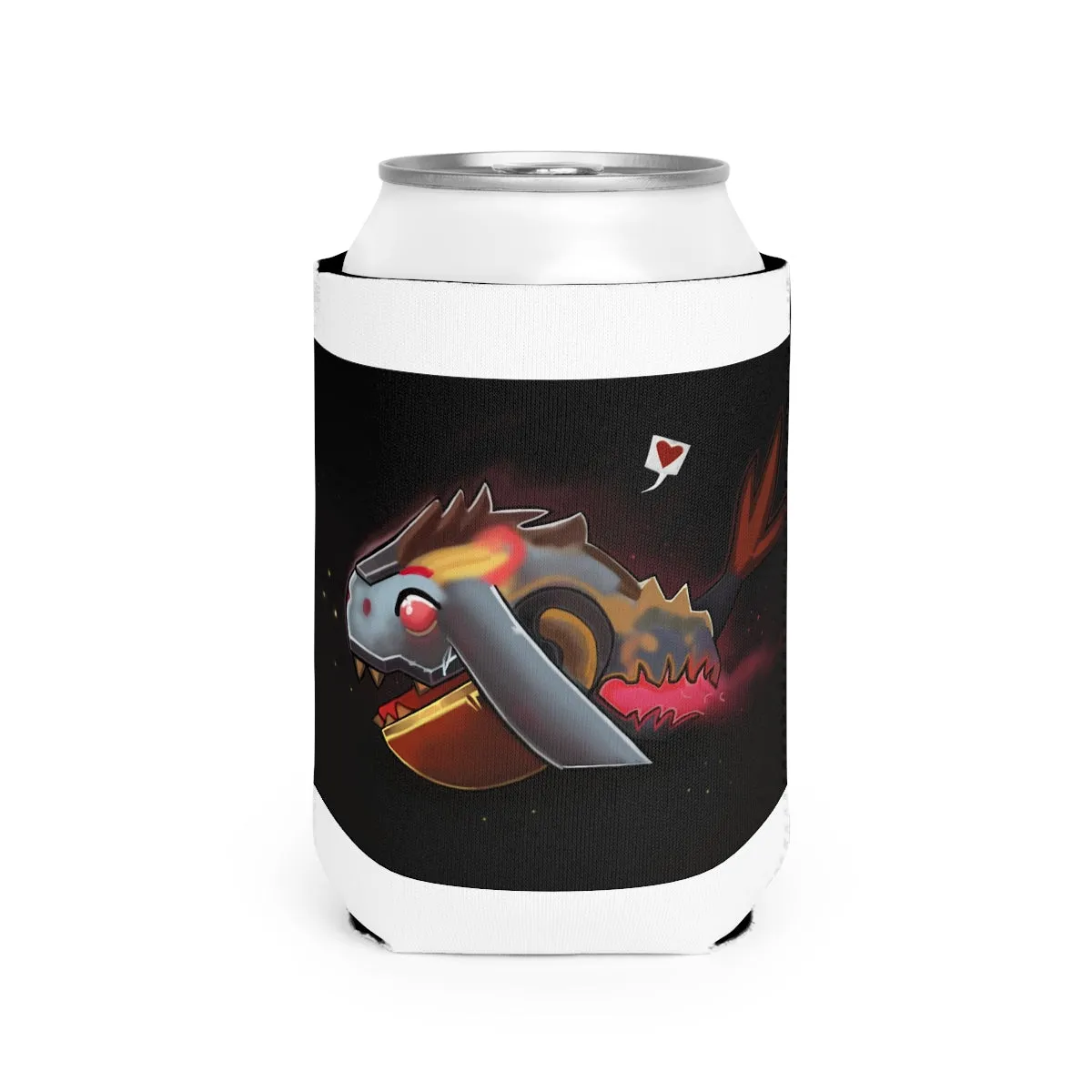 Mecha Whale Strider Can Cooler Sleeve