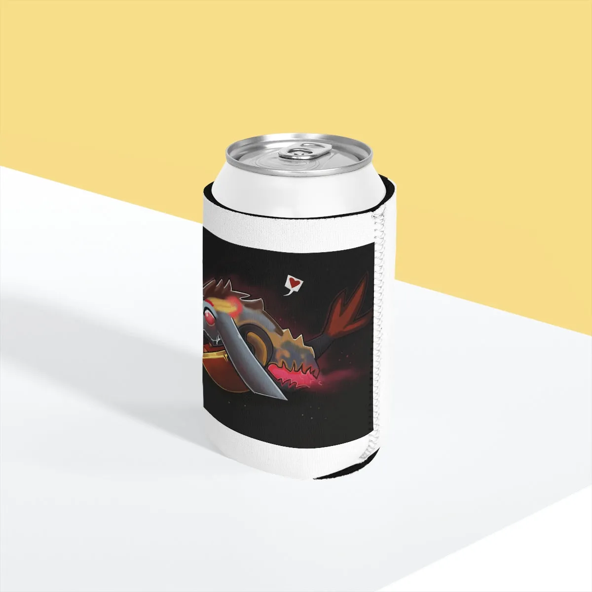 Mecha Whale Strider Can Cooler Sleeve