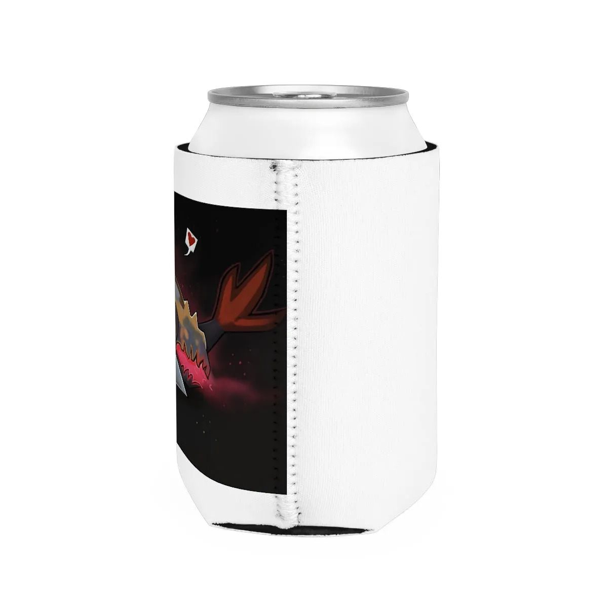 Mecha Whale Strider Can Cooler Sleeve