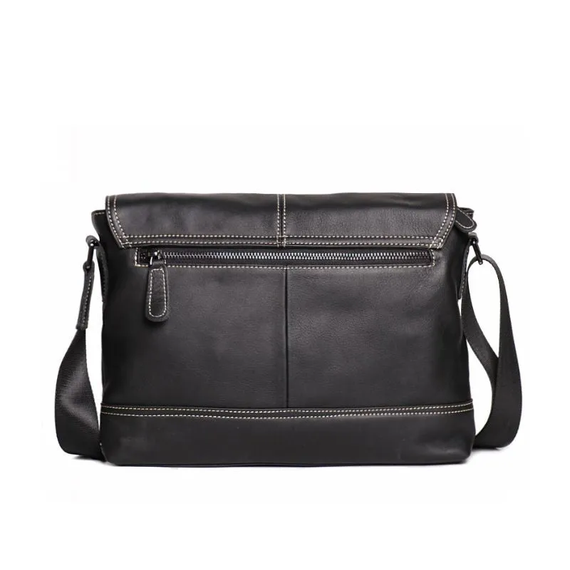 Medium Cow Leather Messenger Bag