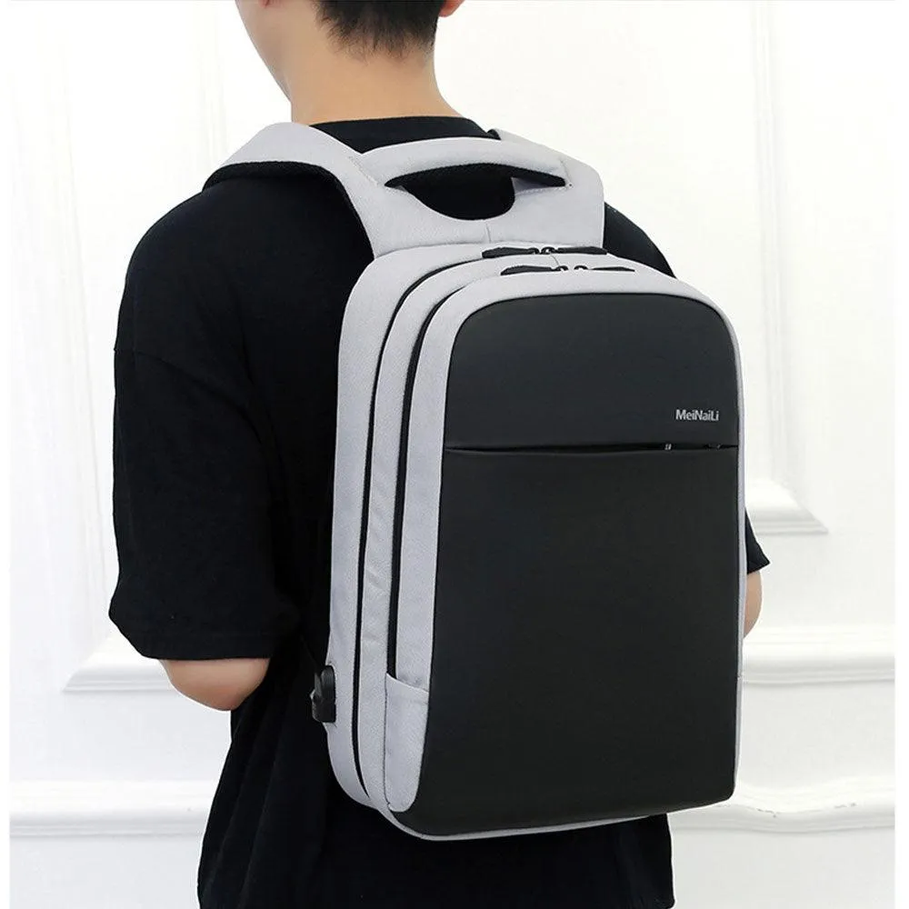 Meinaili 1802 Laptop Backpack - Gray