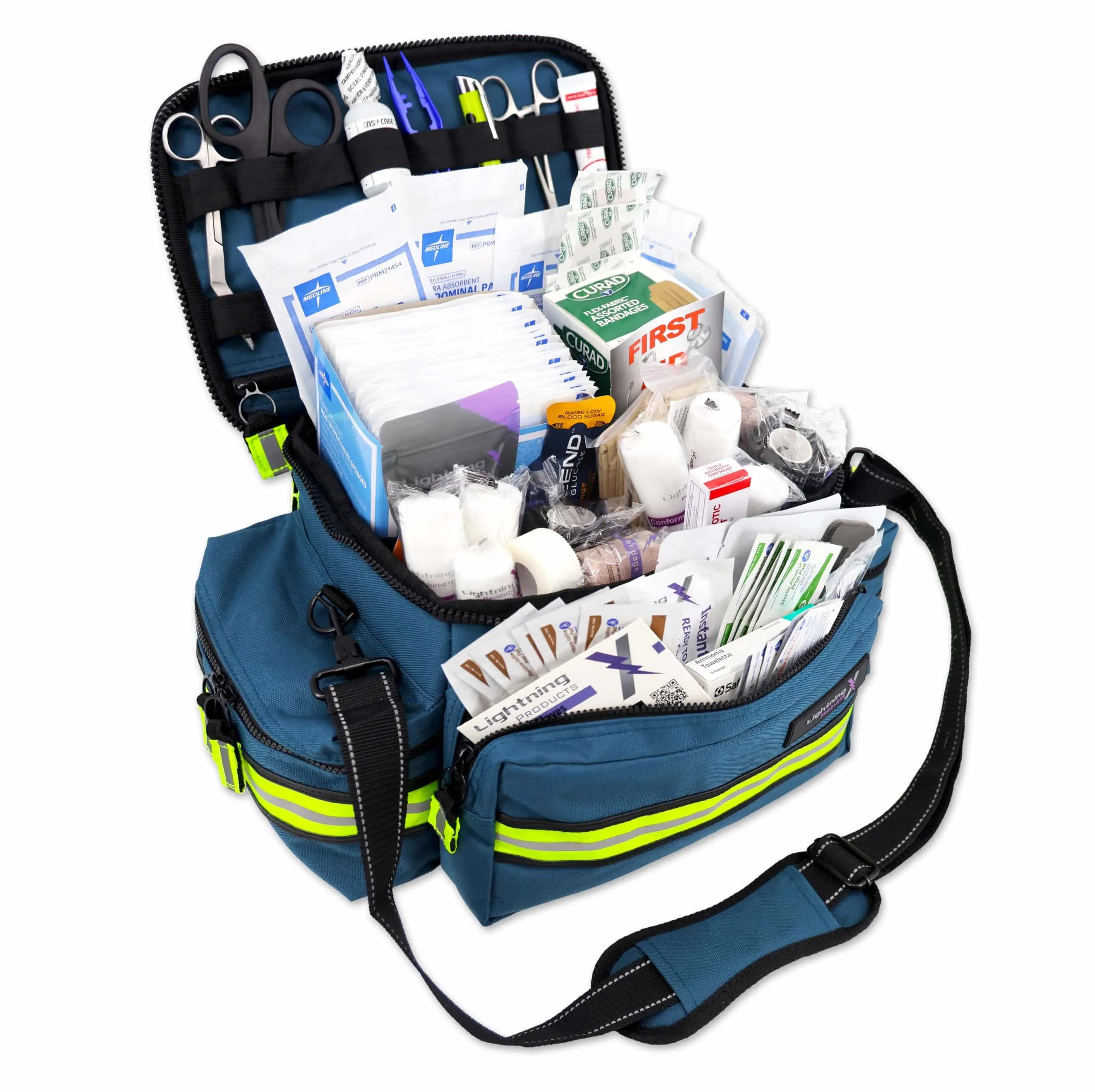 Mid Sized First Responders EMT Bag with fill KIT A MB25 SKA
