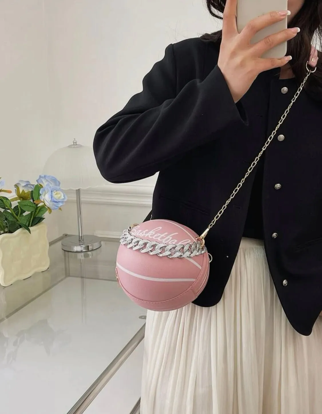 Mini Basketball Design Purse