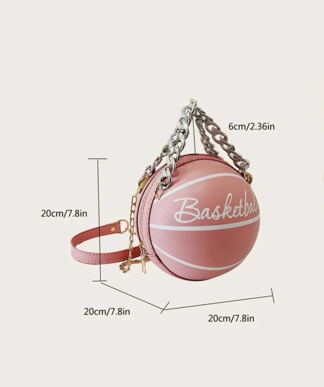 Mini Basketball Design Purse
