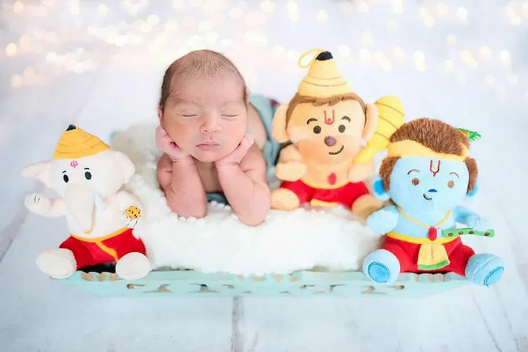 Mini Devtas Bundle (7") Mantra Singing Plush Toys
