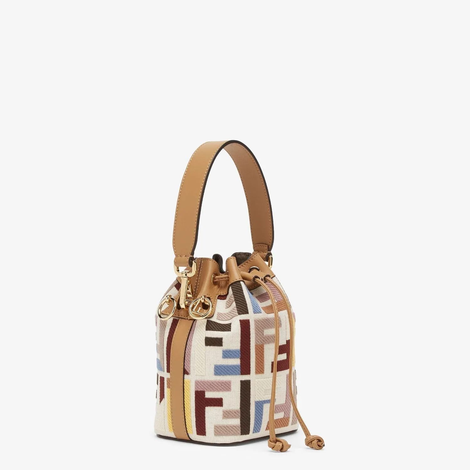 MINI MON TRESOR CANVAS RICAMO