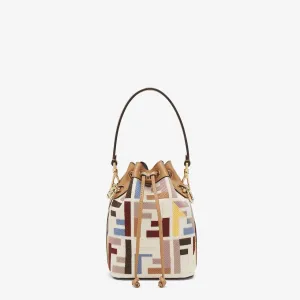 MINI MON TRESOR CANVAS RICAMO