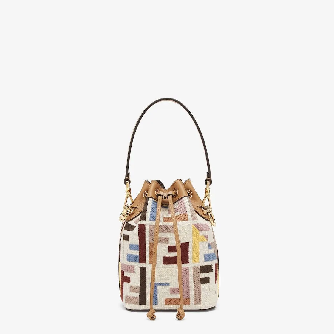 MINI MON TRESOR CANVAS RICAMO
