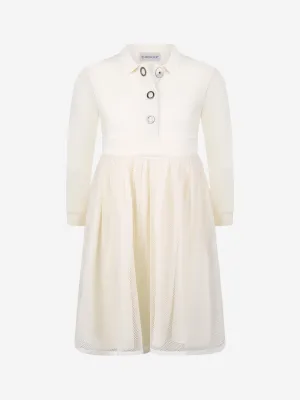 Moncler Girls Cotton Jersey Dress
