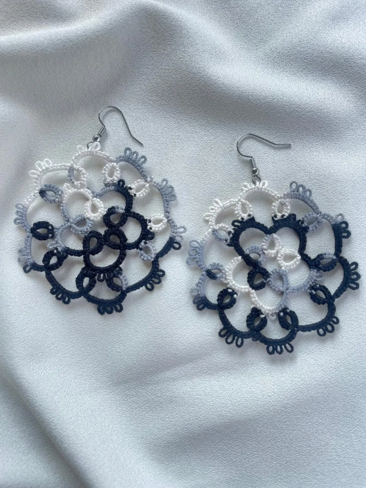 Monochrome Melody Earrings