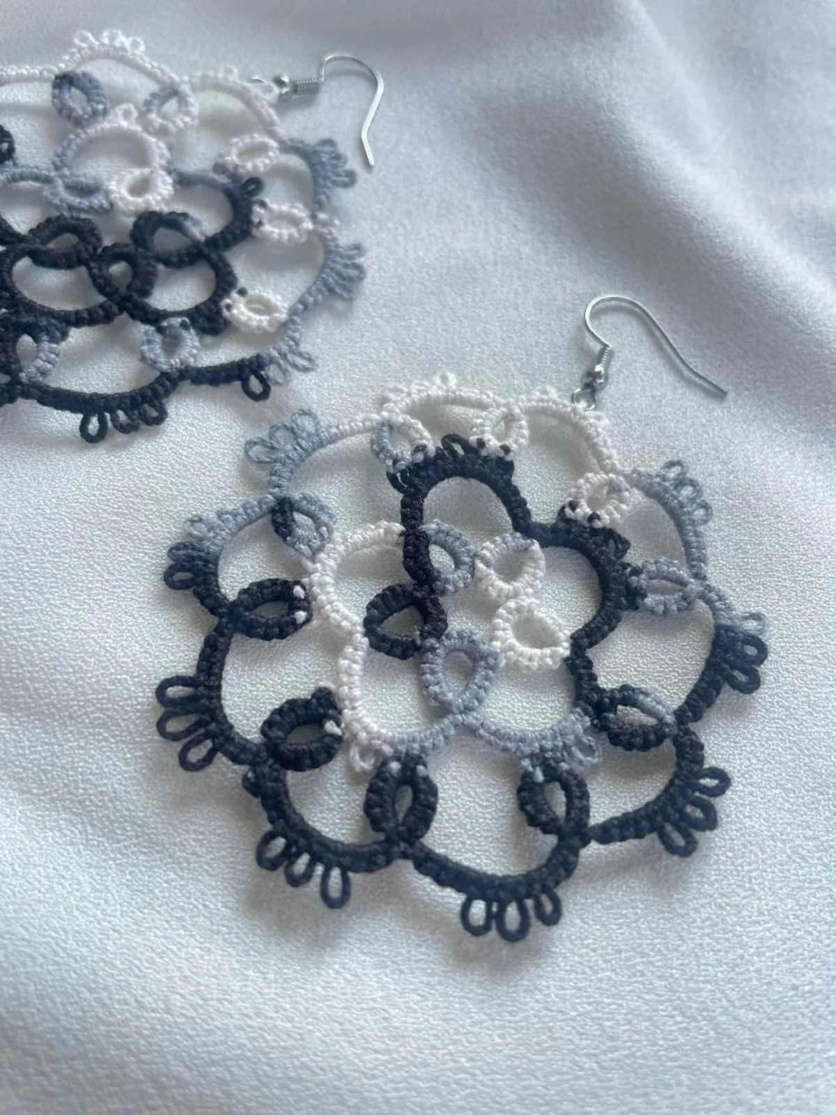 Monochrome Melody Earrings
