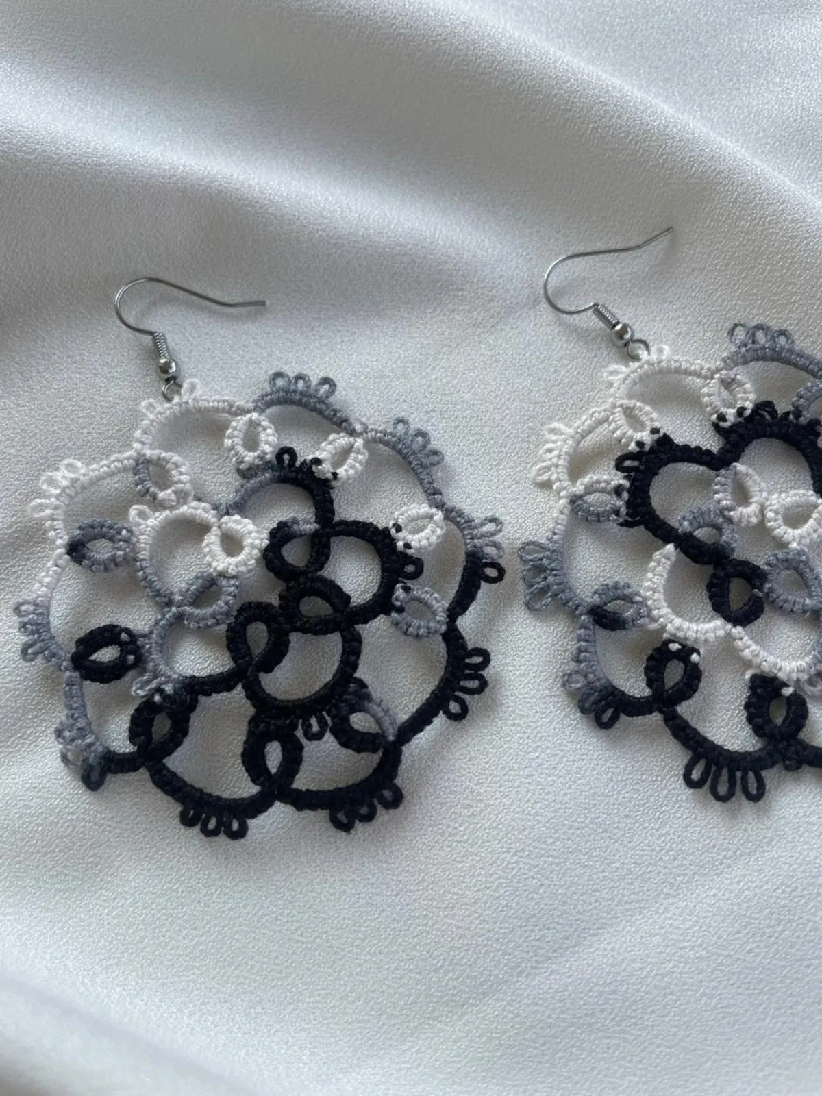 Monochrome Melody Earrings